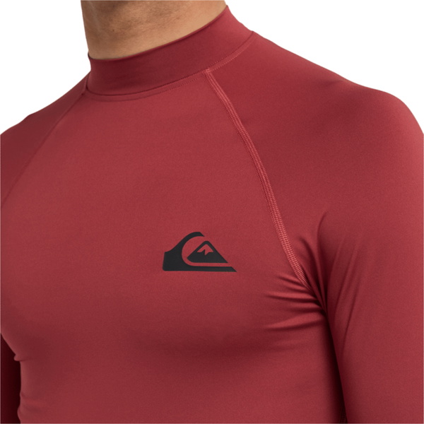 2026 Quiksilver Männer Everyday UPF50 Langarm-Lycra-Weste AQYWR03131 - Burnt Russet